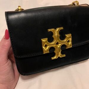COPY - Tory Burch Black Leather Crossbody Bag @70gigi ONLY